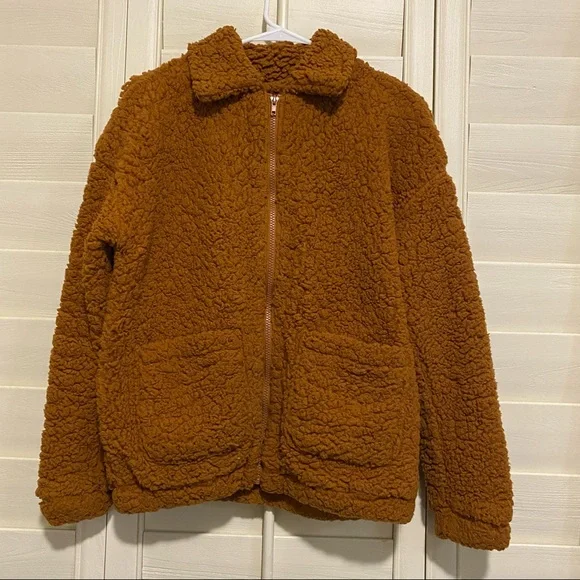 Pink Rose Jackets Coats Pink Rose Teddy Bear Jacket Poshmark